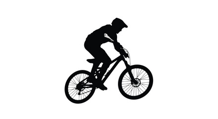 Abstract geometric silhouette design with vibrant color accents and typographic elements silhouette