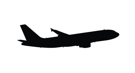 Abstract geometric shapes and lines in a striking silhouette design