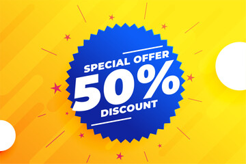 special sale offer banner for festive season to get best deal