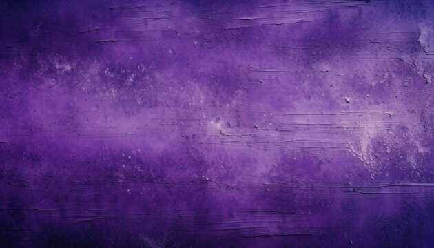 Deep purple abstract background with a rough, distressed stone texture, featuring subtle white highlights resembling a moody terrazzo surface