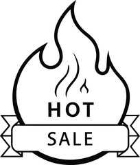 Hot Sale Fire Emblem - Bold Black and White Graphic for Promotions