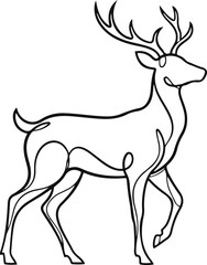  Single-stroke abstract village house silhouette with a curved horizon line and a rising sun hinted by minimal arcs