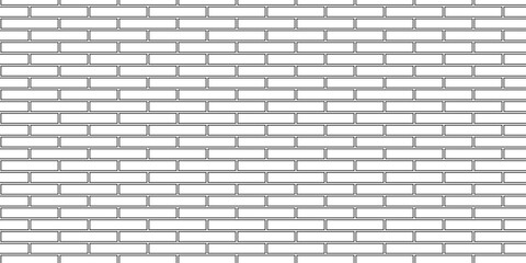 White brick wall faced exterior grunge masonry pavement construction rough concrete wall floor urban rectangle solid block texture background.	