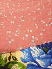 blue and red umbrella