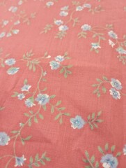 red and white fabric