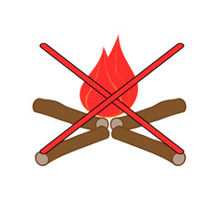 no bonfires allowed