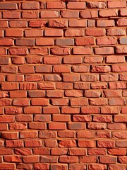 Fototapeta premium Textured brick wall providing a rustic, industrial backdrop for any design, masonry, background