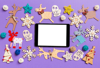 Christmas Digital Greeting Mockup