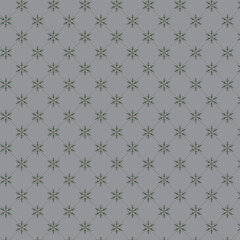 Subtle Geometric Star Motif in Seamless Grey Texture