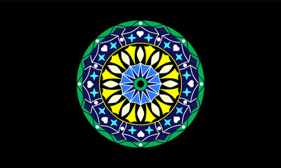 Unique Mandala Background Design