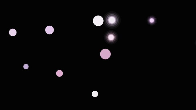 A mesmerizing dance of ethereal orbs against the inky canvas of the night, creating a celestial ballet of light and shadow, a cosmic symphony