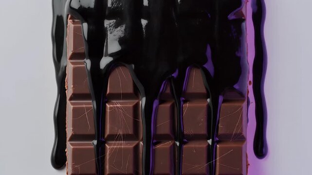 Melting Midnight Chocolate Bar &ndash; Gothic Drip Edition