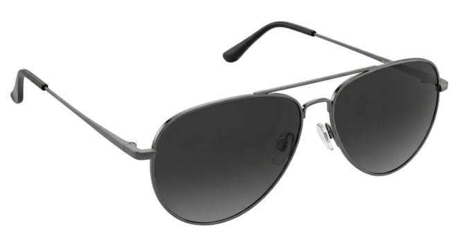Stylish Aviator Sunglasses with Metal Frame for Eye Protection Fashion Accessory