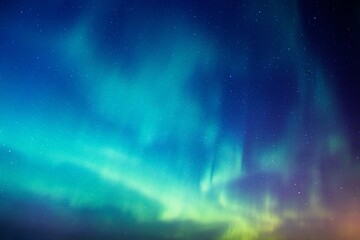 Aurora borealis. Lofoten islands, Norway. Aurora - 1