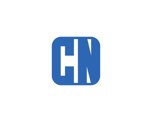 CN logo design. CN