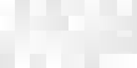 Abstract white geometric background pattern featuring seamless cube texture and light grey square shapes for a modern business backdrop design