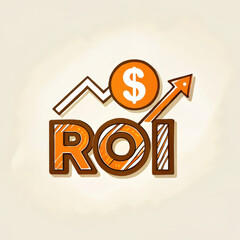 Investing in stock market can yield significant returns on investment as shown by upward trend in this graphic