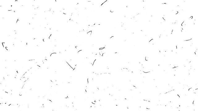 Dusty grunge rough vintage video for background, old film, overlay effect, with noise, grain, negative film, high-quality 4k footage 