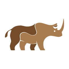 Stylized Rhino Design