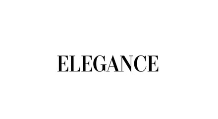 Fototapeta premium Showcase elegance with this minimal word design element