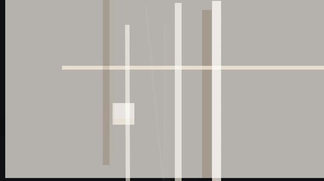 Abstract composition featuring geometric shapes and muted tones, creating a minimalist and serene visual experience with a touch of modern elegance