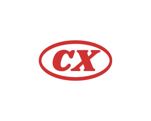 CX Logo design. CX