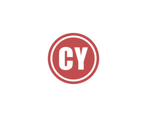 CY Logo design. CY