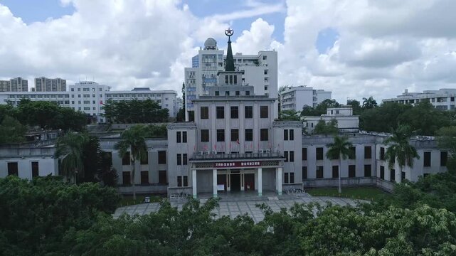 Martyrs Cemetery Memorial Building Zhanjiang China Historic Architecture Landmark