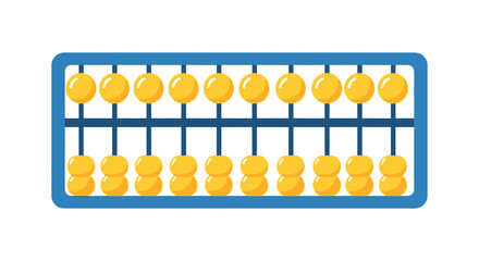 Abacus counting calculating tool for basic arithmetic and complex mathematical operations, used in schools and business for financial computation and learning fundamental number skills