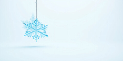Fototapeta premium Snowflake ornament