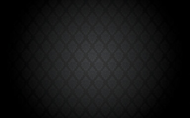Sophisticated dark wallpaper with damask pattern, ideal for adding elegance and depth to backgrounds, web designs, and creating a rich, luxurious feel