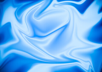 Obraz premium blue silk background