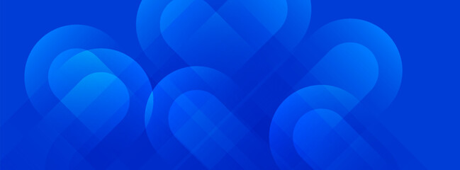 Modern background template with light blue and blue gradient, circle effect, suitable for background, wallpaper, home screen, theme. vector illustration