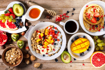 healthy eating for breakfast or brunch