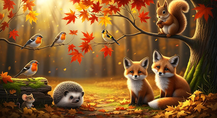 squirrel in the forest