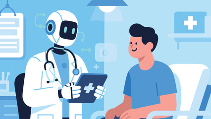 AI Doctor Consulting Patient The Future of Healthcare
