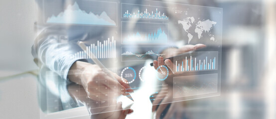 Data Analytics and Business Performance Metrics Visualization.