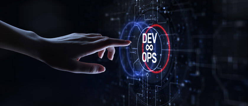 DevOps Concept: Integrating Development and Operations for Enhanced Software Delivery.