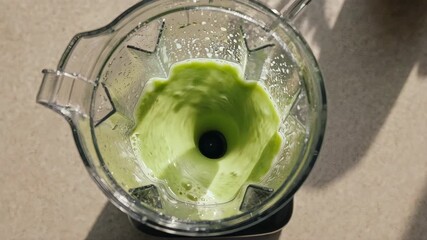 Green Smoothie Whirl Freshly Blended and Healthy Drink