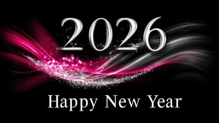 Welcoming the year 2026 with happiness and excitement. Joyful decorations and a sense of celebration fill the air as people express their hopes for the new year