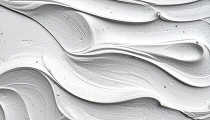 Abstract background of white plaster