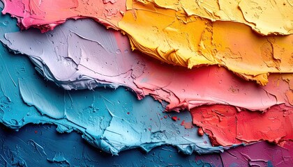 Texture of the old colorful paint