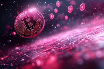 Bitcoin casino gold Crypto rewards Cryptocurrency scams jobs Liquidity mining Interlay Wrapped Stacks Evertas A digital coin floating in network of interconnected nodes representing blockchain techno