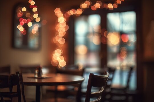 Warm, cozy atmosphere with twinkling fairy lights, a sneak peek of festive offers, inviting layout, cheerful colors, and playful fonts