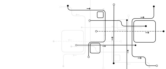 Abstract technology communication concept background.