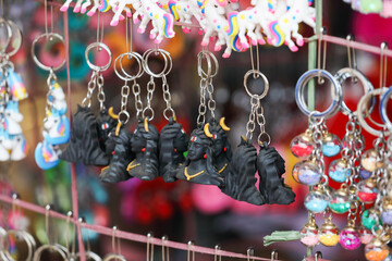 Adiyogi Shiva bust keychains
