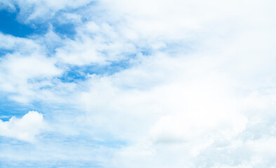 Sky cloud blue nature background paronama web cloudy summer winter season day, light beauty horizon spring brigth gradient calm abstract backdrop air nature view wallpaper landscape environment