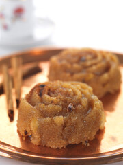halva and coffee
