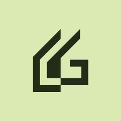 Letter G Architecture Home Logo