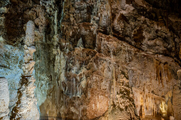 The Frasassi Caves are underground karst caves located in the municipality of Genga, in the province of Ancona, within the Gola della Rossa and Frasassi Regional Natural Park.